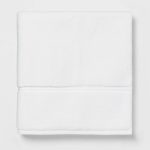 Oversized Spa Plush Bath Towel White - Threshold
