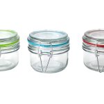Mainstays Small 5-Ounce Glass Lock Lid Jar
