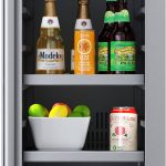Avallon ABR152SGRH 15" Wide 86 Can Beverage Center in Stainless Steel