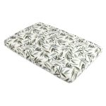 Babyletto Mini Crib Sheet in GOTS Certified Organic Muslin Cotton - Olive Branches