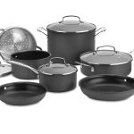Cuisinart Chef's Classic Non-Stick Hard Anodized 11-Piece Cookware Set, Black