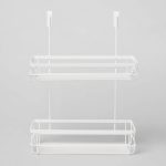 Brightroom Over The Cabinet Tiered Storage Matte White
