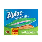 Ziploc Sandwich Bags (580 ct)