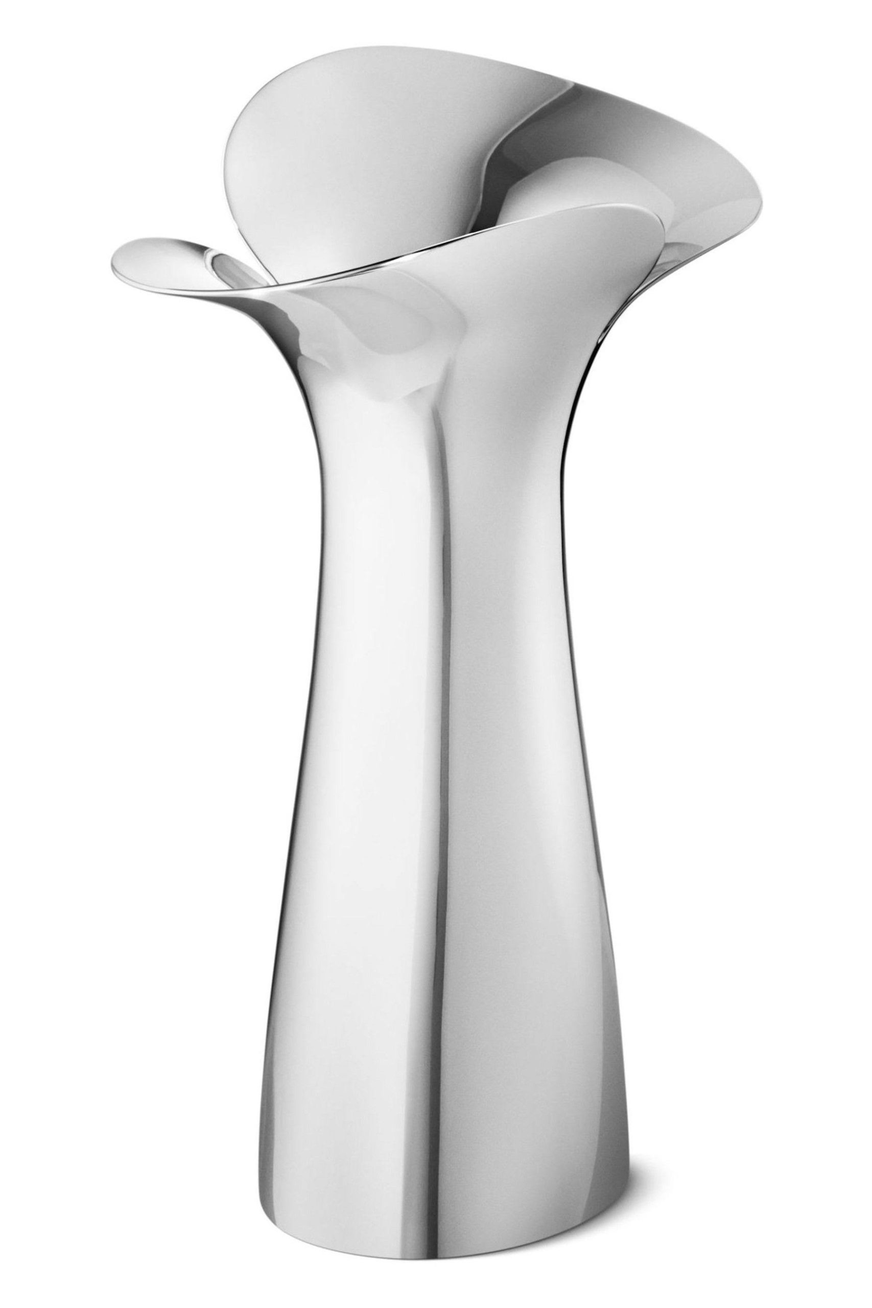 467787cf1a7e7878977de83dd0d1513e0f18124eaa834c16f8bfb18b1ee0fe36.jpg Georg Jensen - Medium Bloom Botanica Vase - Image 1