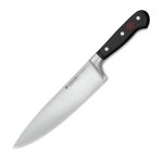 Wusthof Trident Classic 8" Cook's Knife, Silver/Black
