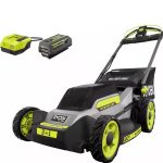 Ryobi 40V HP Brushless 20 in. Cordless Electric Battery Walk Behind Self-Propelled Mower with 6.0 Ah Battery and Charger