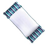 Aqua Deluxe Monterey XL Hammock 4 in 1 Multi Purpose Inflatable Pool Float, Teal, Blue
