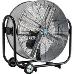 36x22 Portable Tilt Drum Blower Fan. Belt Drive