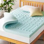 Mellow Twin 5-Zone Memory Foam Cooling Gel Infusion 4" Mattress Topper