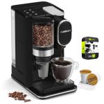 Cuisinart DGB-2 Grind and Brew Single-Serve Coffeemaker Bundle with 1 Yr CPS Enhanced Protection Pack