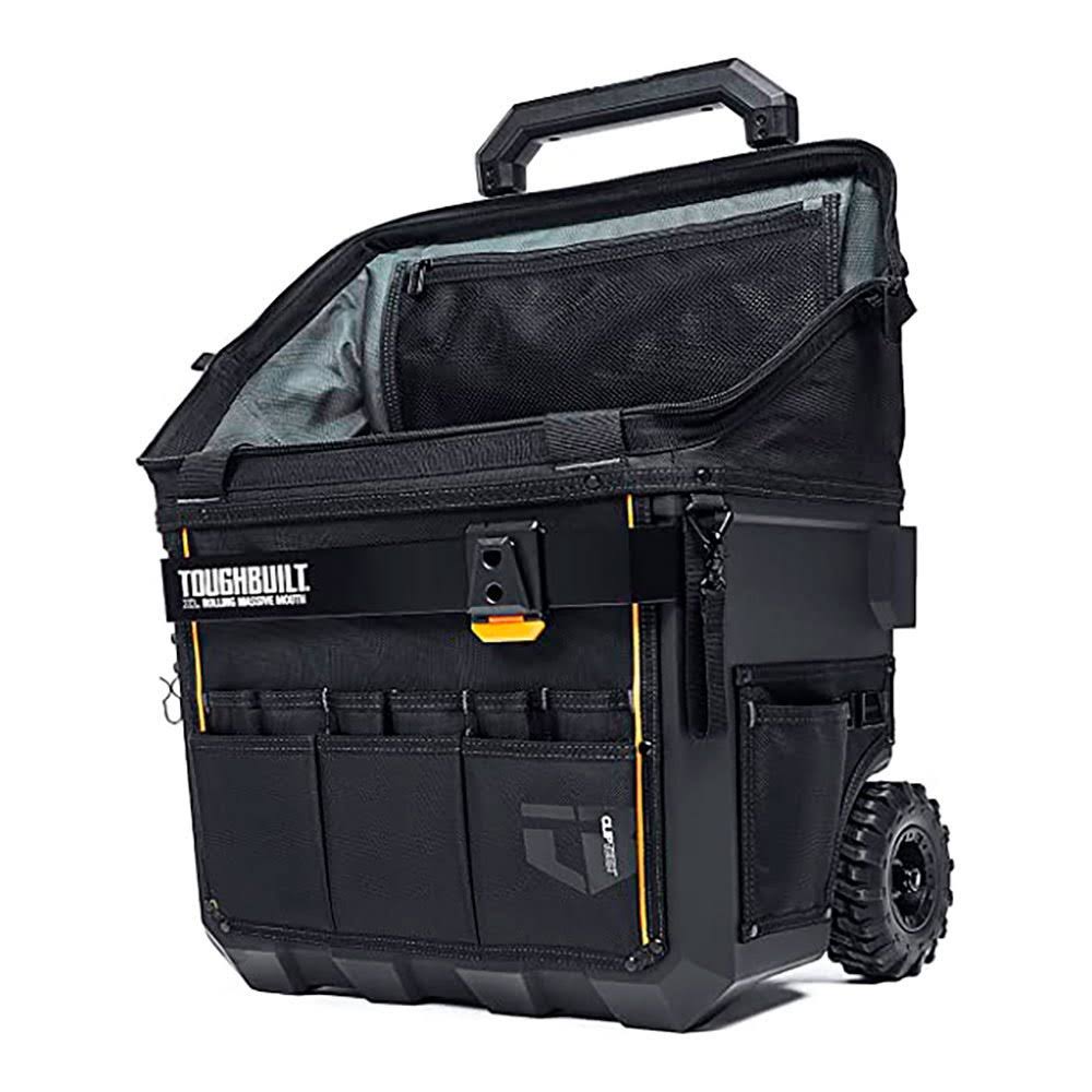 47bd9fe0d15cdc260b17308fbf1966a216d275f9797ab3d3b3f9572bed7117a0.jpg Toughbuilt Tb-ct-61-18 Tool Bag with Wheels 45 cm Black-Instock - Image 1