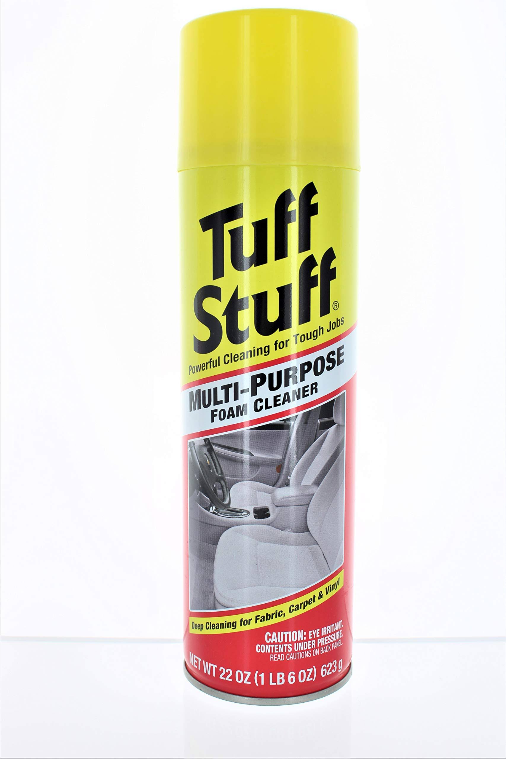 47ca1c8e95878c49d104d2b56a286af03375f32440f30ad87c339cfeb5145a6c.jpg Tuff Stuff Multi-Purpose Foam Cleaner, Deep Cleaning - 22 oz - Image 1