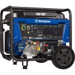 Westinghouse 12.500W Remote Electric Start Portable GAS Generator with Co Sensor