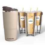 To-Go Buddy Fits Small, Medium, Large Iced / Hot Coffee Cups from Major Coffee Chains - Keep Drinks Hot/Cold 12+ Hours | Frost Buddy