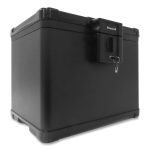 Honeywell Molded Fire and Water File Chest 16 x 12.6 x 13 0.6 Cu ft Black