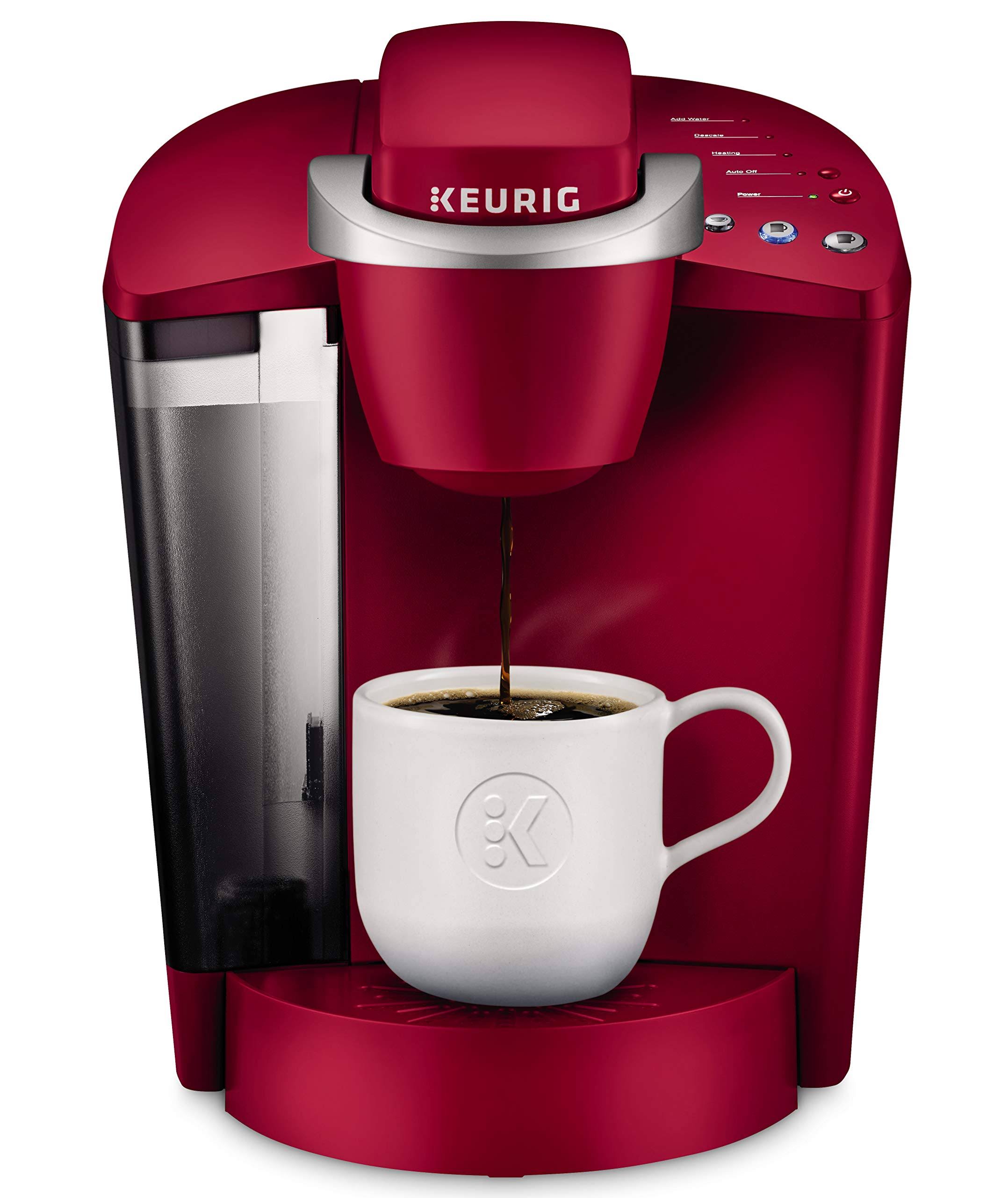 49744e3fd84d5b3fd4c6a1b3bf2969ad7b96798d92fb66bb2f9c0f5414c1bb77.jpg Keurig K-Classic Single Serve K-Cup Pod Coffee Maker - Rhubarb - Image 1