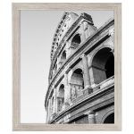 Americanflat 20x24 Poster Frame in Drift Wood with Polished Plexiglass - Horizontal and Vertical Formats with Included Hanging Hardware