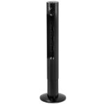 Antarctic Star Tower Fan Portable Electric Oscillating Fan Quiet Cooling Remote Control Standing Bladeless Floor Fans 3 Speeds Wind Modes Timer