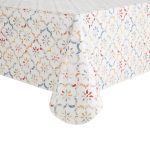 Mainstays Rectangle Herringbone Tablecloth - Black - 60 x 102 in