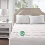 Madison Park - Cloud Soft Overfilled Plush Waterproof Mattress Pad - Twin XL - White