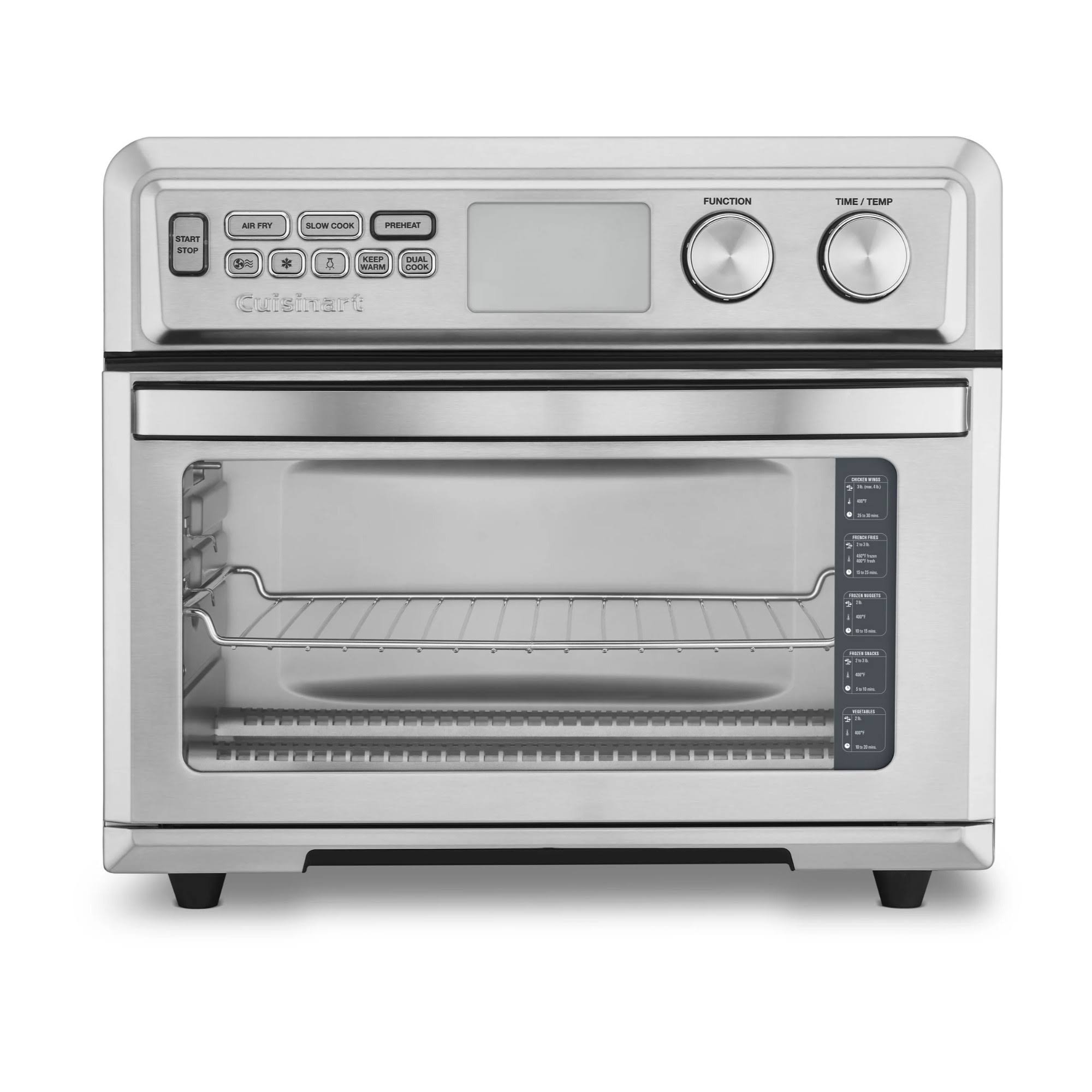 49fc4717fe97313dbdfa05f17c569ff14fb162997b68629e25323b30abbd73d7.jpg Cuisinart Large Digital Airfryer Toaster Oven | Stainless Steel - Image 1