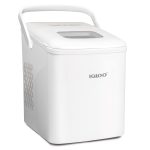 Igloo 26lb. Self-Cleaning Portable Ice Maker with Handle, White