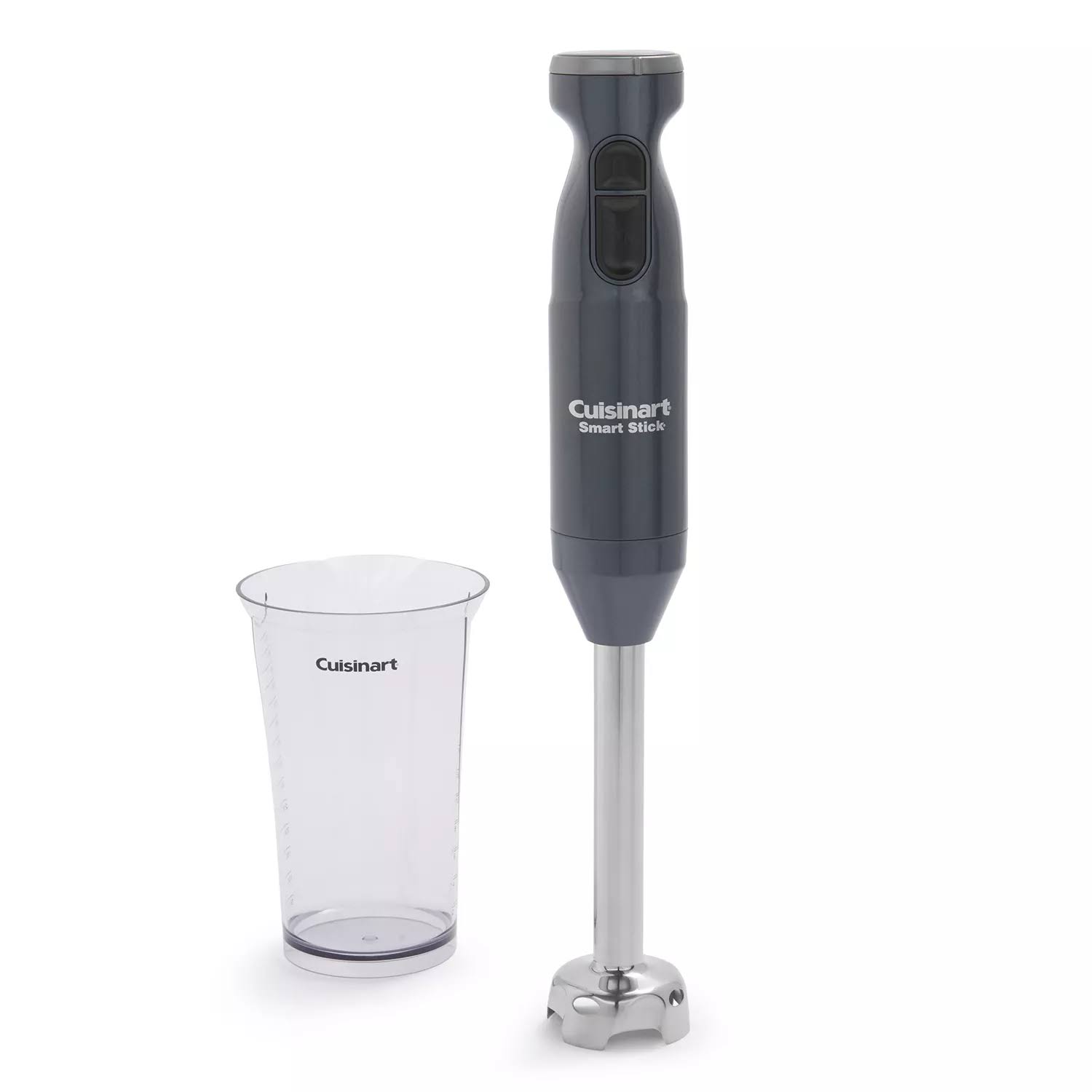 4a1fb13b9420ac46568ab0dbc75d4e8fdaddd0faab556a0c3e58e15ca9db1250.jpg Cuisinart Smart Stick Two-Speed Hand Blender (Charcoal) - Image 1