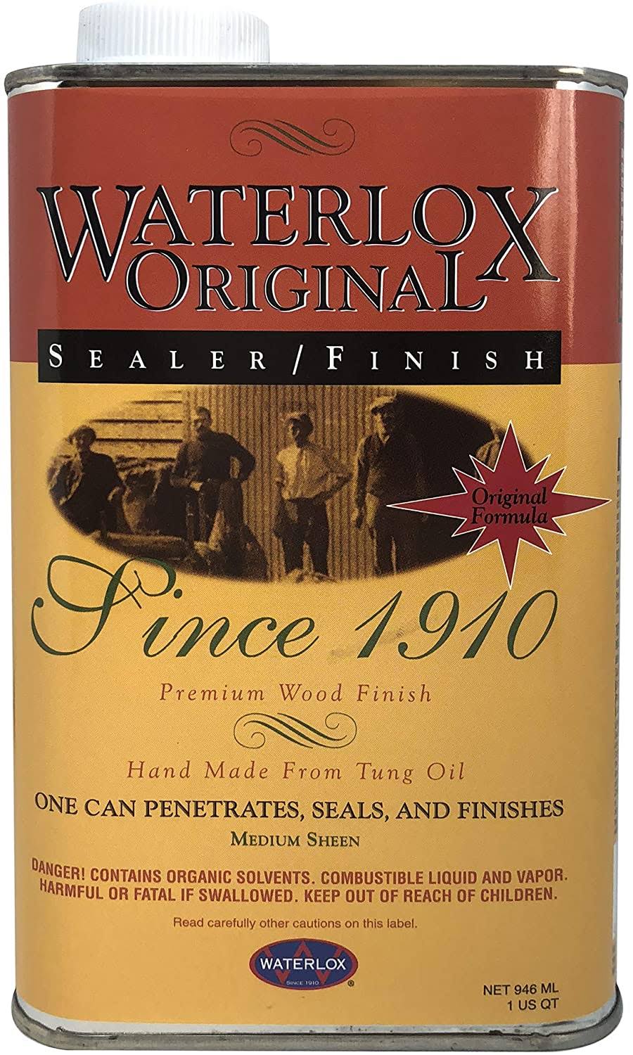 4a3667c8cd5986ce5f4561480fd4aa8d9f85807864b650c6ba7a14469ddfd49b.jpg Waterlox Original Sealer & Finish - 1 Quart - Image 1