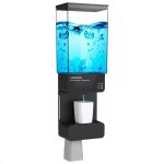 UMICKOO Automatic Mouthwash Dispenser Touchless 700Ml(23.67 Oz),Wall Mounted Mouth Wash Dispenser for Bathroom with Magnetic Cups,Perfect for Kids and