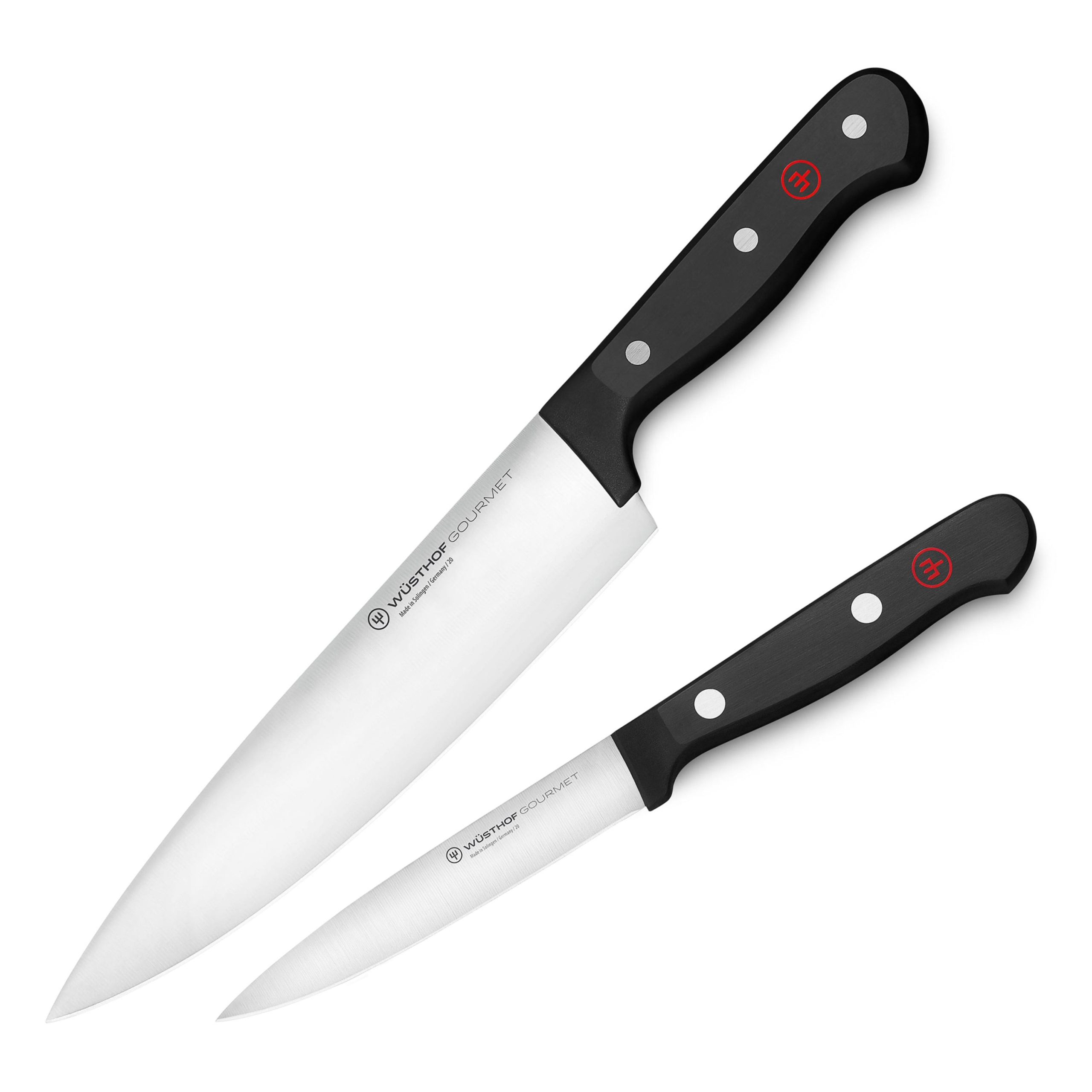 4b1348d8d3849ecea108e7fc100b656fefec930cde9b3932103b10dd68dd44ba.jpg Wusthof Gourmet Knife Set, Messersatz - Image 1