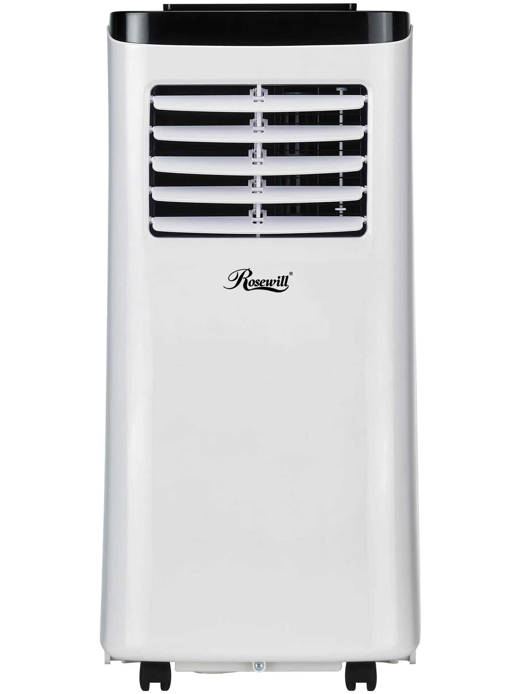 4b466752579a3aa2e0eccef7a051aa1d3637d0c8032526ab4a39dd6e5d87bddb.jpg Rosewill 8,000 BTU Small Portable Air Conditioner 3-in-1 Floor AC Unit LED White - Image 1