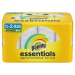 Bounty Essentials Select-A-Size Paper Towels - 12 Double Rolls