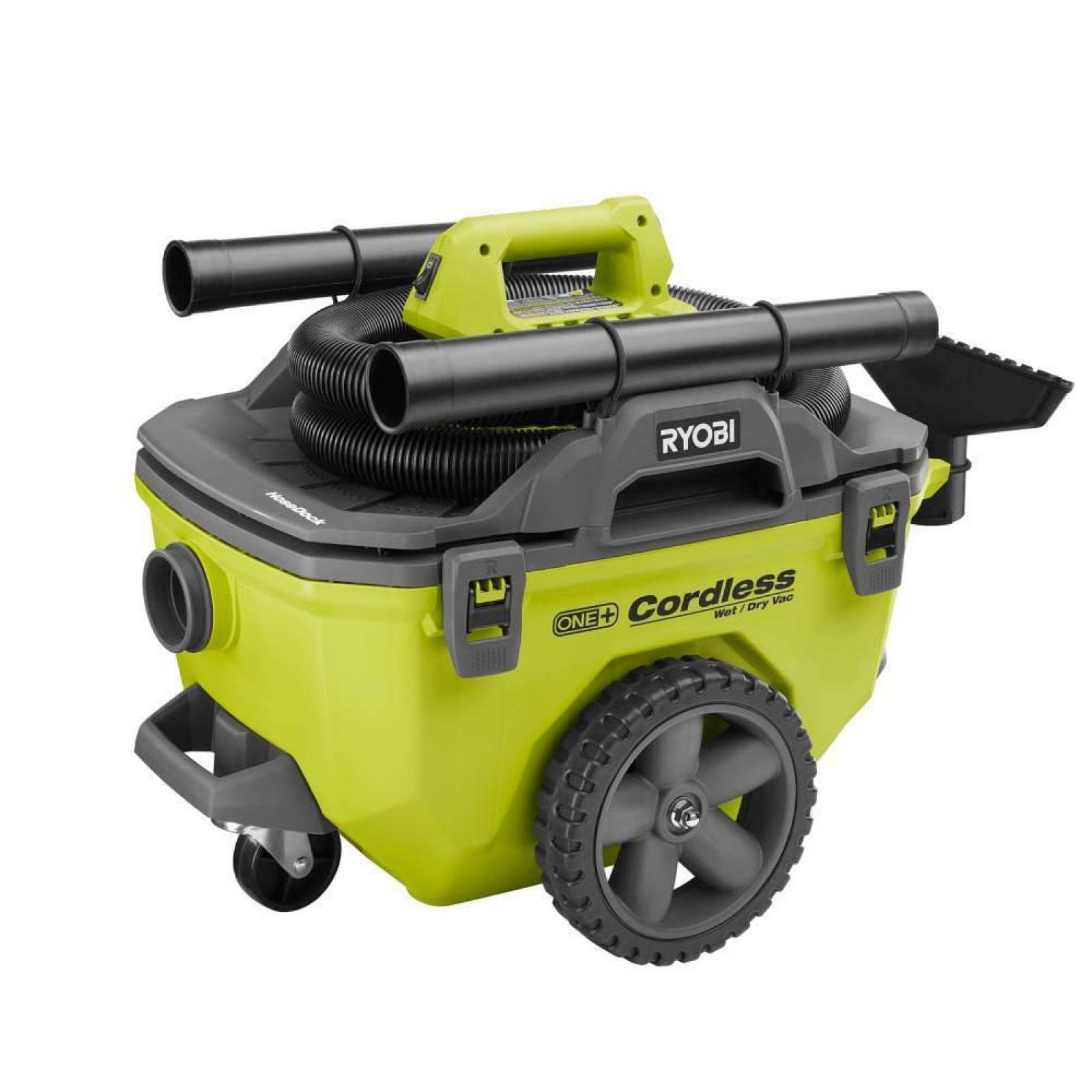 4b73ff4aefa5ef7232c7fae93b5e1c9b03aa71859eab490bc41808783cb4f61c.jpg Ryobi 18-Volt One+ 6 gal. Cordless Wet/Dry Vacuum (Tool Only) - Image 1