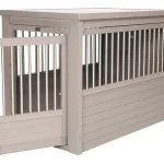Ecoflex® Dog Crate End Table - Grey Large