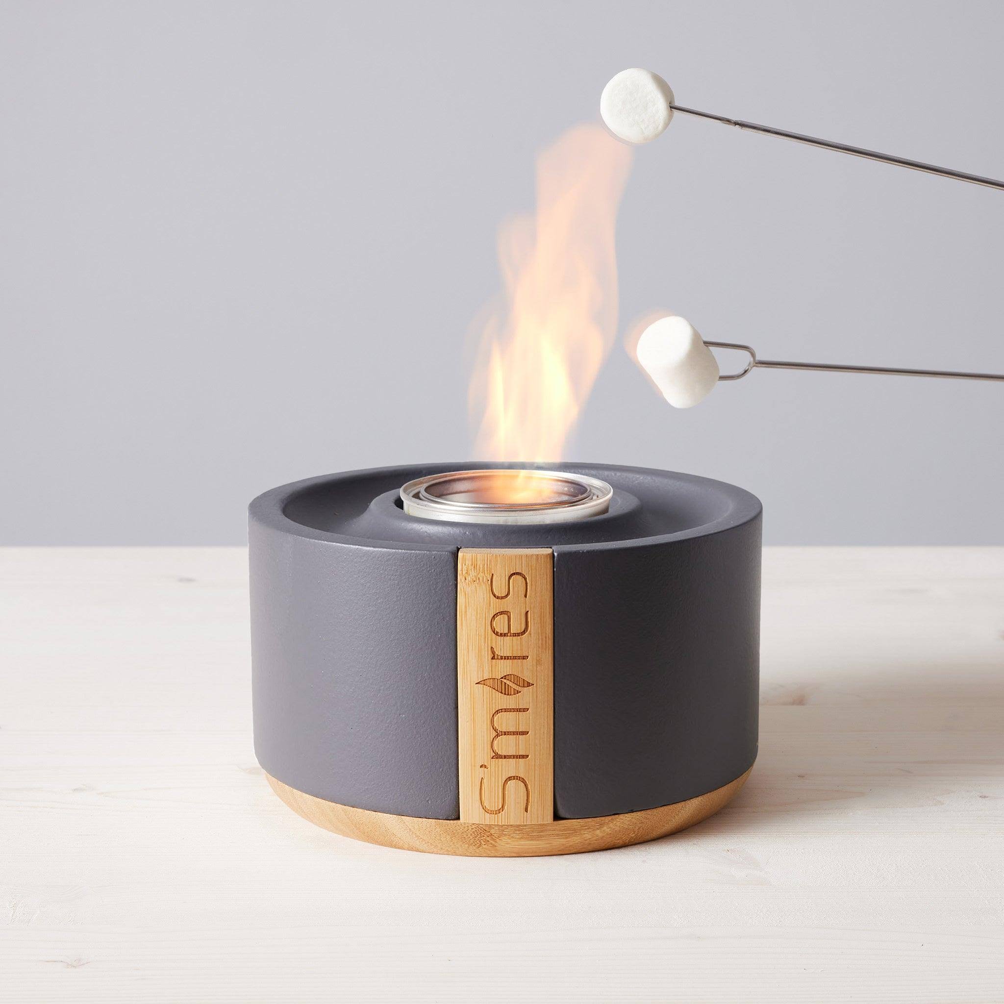 4bdb18748c471d9bdca2e8d53b4f37e26b64597de2cc7d956ddbc95545677058.jpg TerraFlame Tabletop S'mores Roaster | Overton's - Image 1