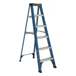 Louisville Ladder 6 ' Fiberglass Step, 10' Reach, 225 - Lb, Load Capacity, W - 3217 - 06