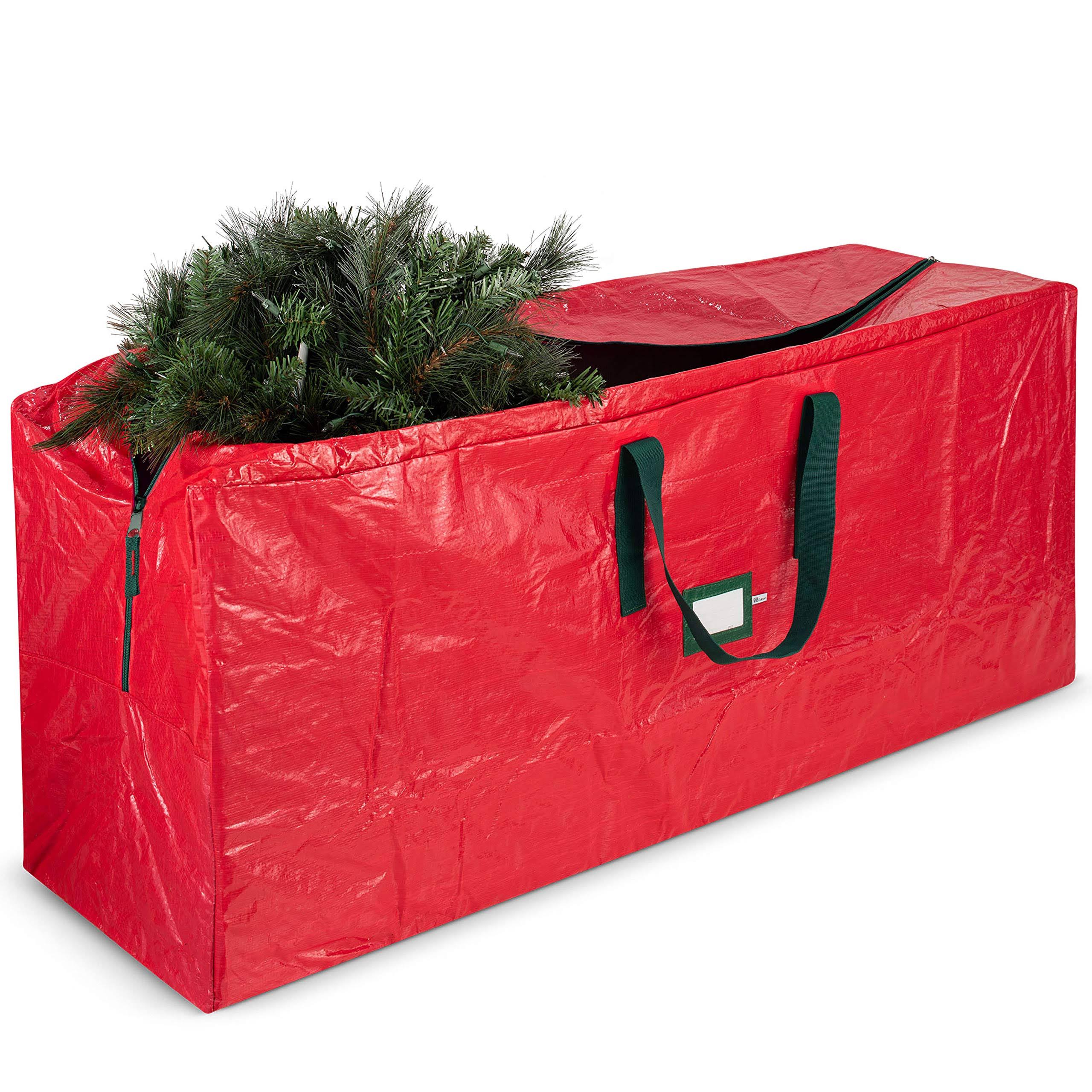 4be9e809b905ed6bb2727e3e94342f2860525234d49971ba2c60894b858fda1a.jpg Zober Artificial Christmas Tree Storage Bag - Fits Up to 7.5 Foot Holiday Trees, - Image 1