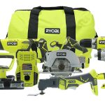 Ryobi P884 One+ 18-Volt Lithium-Ion Ultimate Combo Kit (6-Tool)