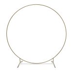 Celebrate It Decorative Wedding Arch - Gold - 7.5 ft