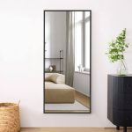 MIRUO Full Length Mirror Decor Wall Mounted Mirror Floor Mirror, 47" x 22"