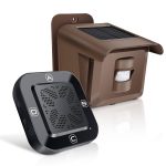 1/2 Mile Long Range Driveway Alarm, Solar Driveway Alarms Wireless Outdoor Weatherproof-Motion Sensor&Detector Alarm,Driveway Alert System for
