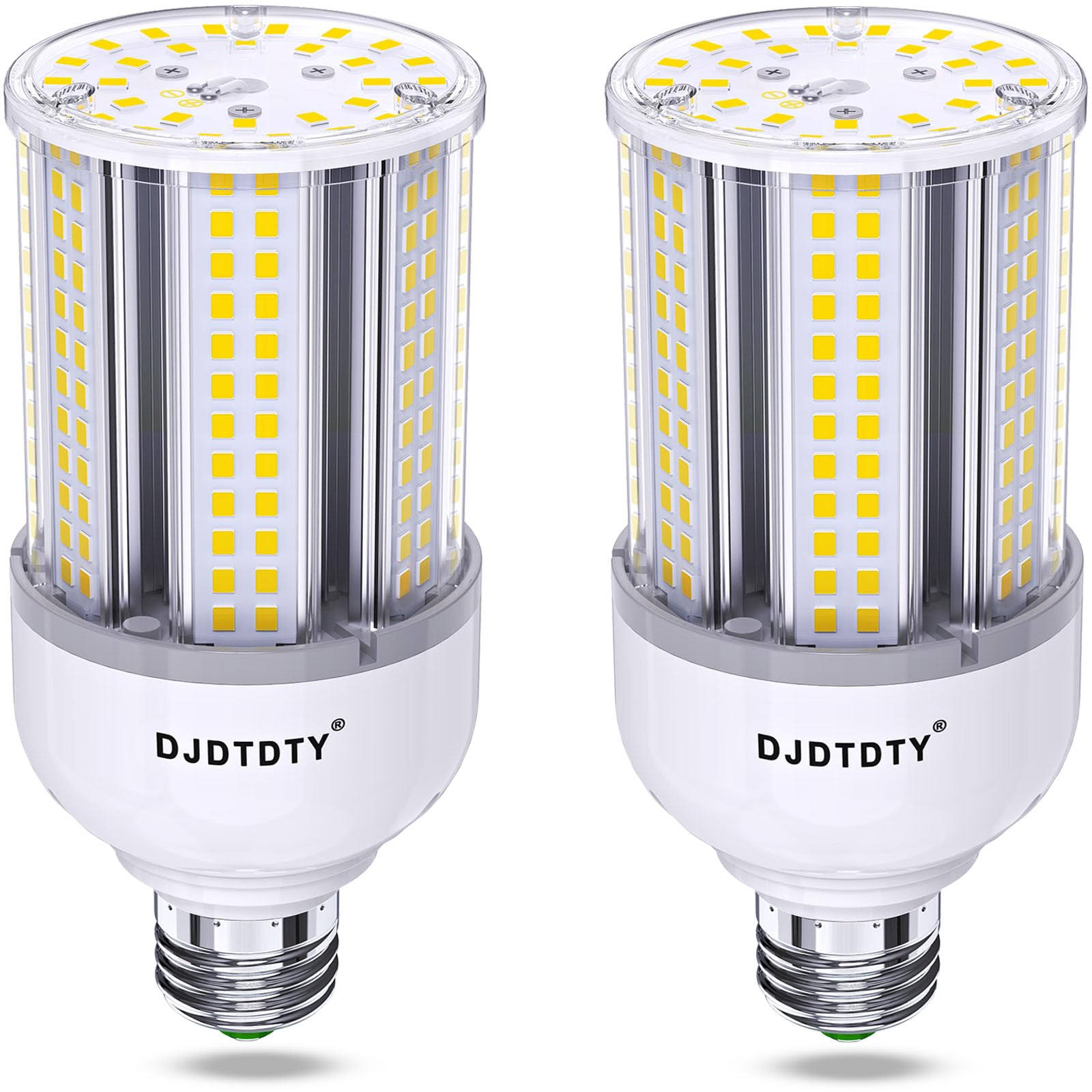 4c846b7d18a8656a90a9f4d08a7c1e5c51ee211fc7cafab5fd7e4af315977a90.jpg DJDTDTY 2 Pack 150W/120W/100W/80W/60W/50W/20W LED Corn Bulb, Super Bright 20 Watt LED Corn Bulb, E26 Base, 5000K LED Bulb, Suitable for Garage - Image 1