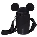 Corkcicle Disney100 Mickey Mouse Crossbody Water Bottle Sling Bag in Black