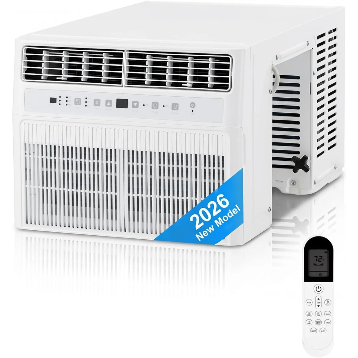 4c97cdd9f7b0ade6396cedf6fd353b8096475b5775d036bcf219f7f254d3a2b5.webp AECOJOY U-Shaped Window Air Conditioner 12,000 BTU AC Unit with Full Window View, Cools 350 Sq. Ft. - Image 1
