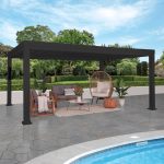 16x12 Trenton Modern Steel Pergola