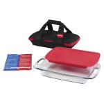 Pyrex Portables Easy Grab Set, 3 qt - 4 pieces