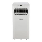 Hisense 6000-BTU Doe (8000-BTU ASHRAE) 115-Volt White Portable Air Conditioner
