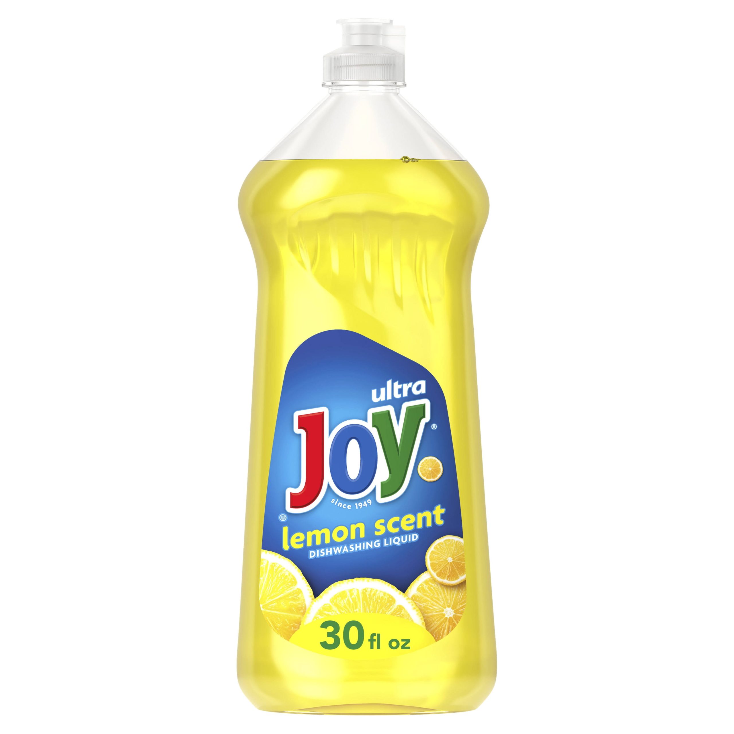 4d1d3f74cc50cc98703433bb240b28bddf9e7348da2c555e7156b544c1e94221.jpg Ultra Joy Dishwashing Liquid, Lemon Scent - 887 ml - Image 1