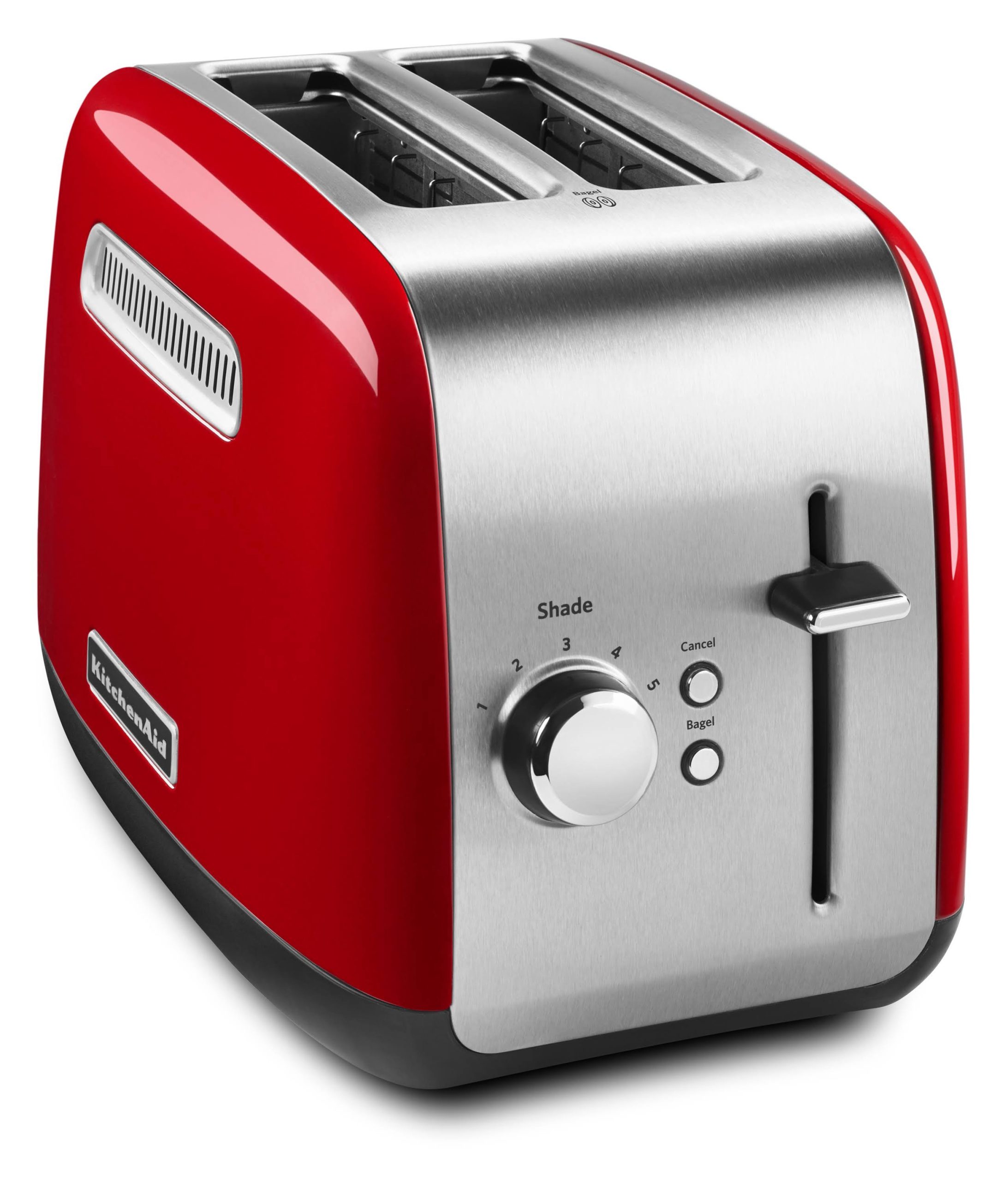 4d43b57d27abe9e1a53ed56306ec07aa95ca95e5dd1a7eae329c2606e0e84fcf.jpg KitchenAid 2-Slice Toaster with Manual Lift Lever - Empire Red - Image 1