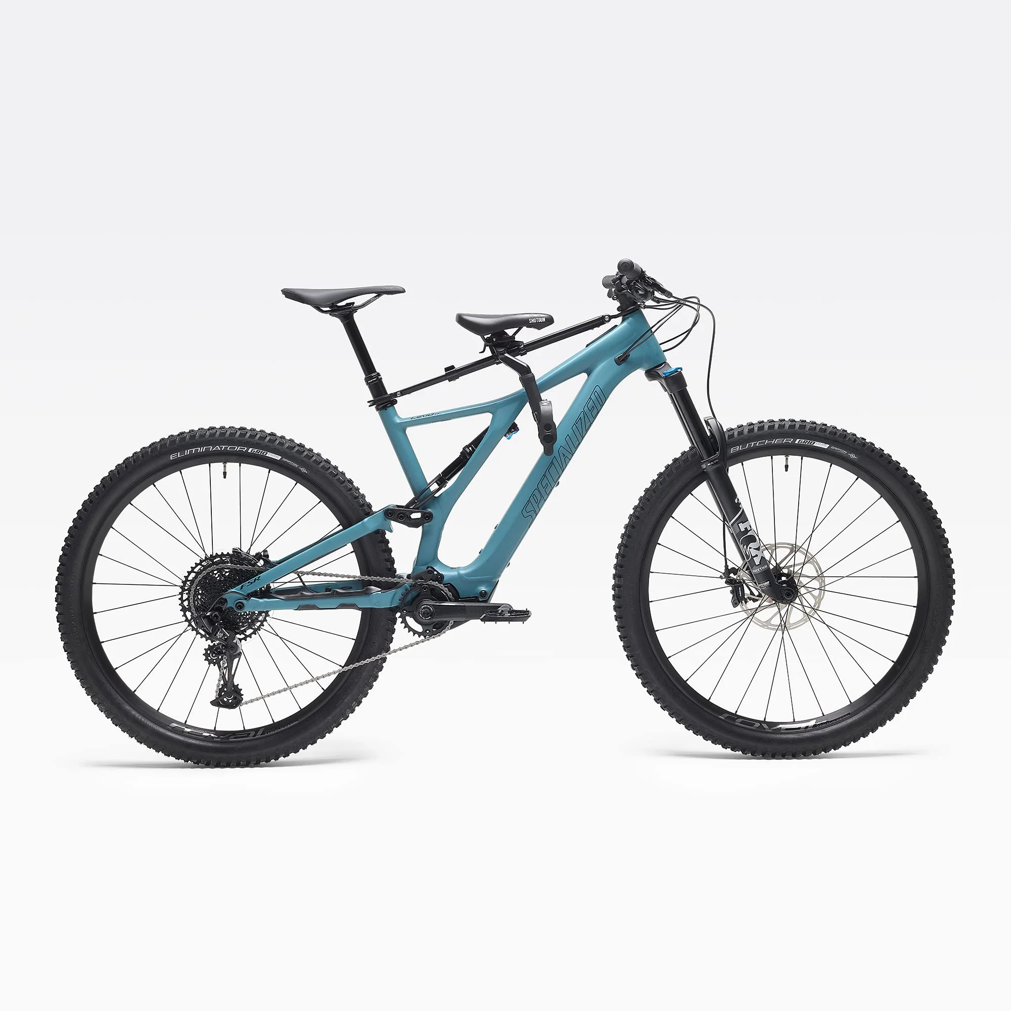 4d5ed0fd4d89a23afbfa7753306546d7ae21e26d8b53a9253600d3386a3030a1.webp Kids Ride SHOTGUN MTB Bike Seat and Handlebar Combo - Image 1